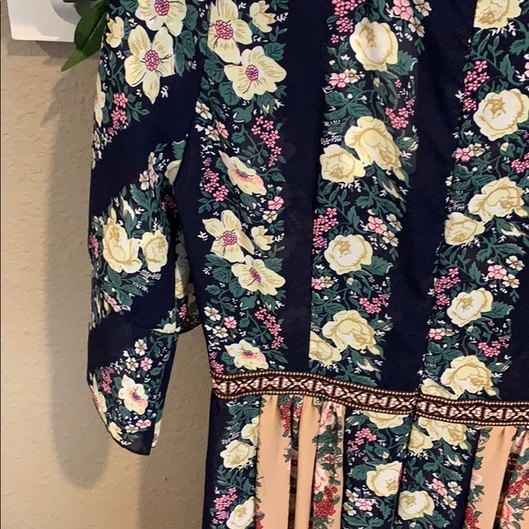 Coeur De Vague floral midi dress - Picture 7 of 12